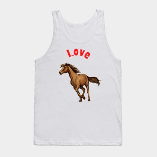 Love Horses Tank Top